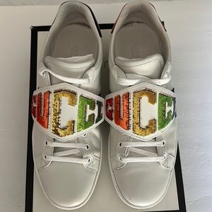 Gucci Ace Sneaker with removable patches